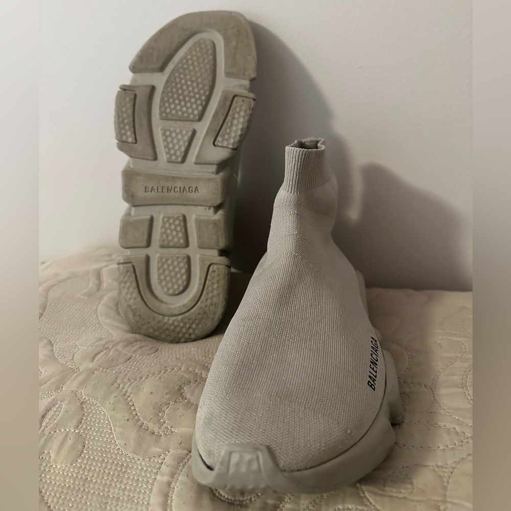 Balenciaga clear sole speed trainers. Size UK 8, EUR 41, USA 11, JP 27. - Picture 3 of 4